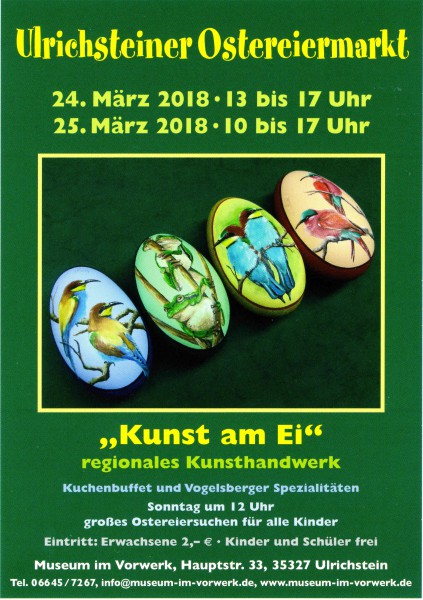 Ulrichsteiner Ostereiermarkt 2018